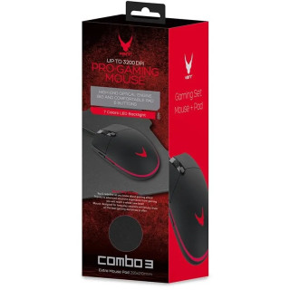 Mouse Omega Varr 3200 DPI cu mousepad