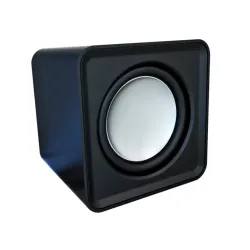 OMEGA Sistem Boxe 2.0 Portabil, 6W Rms, Stereo, Negru