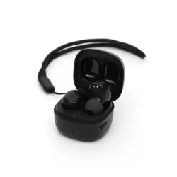 Casti Platinet Adventure Wireless TWS PM1001B, cu statie de incarcare, negre