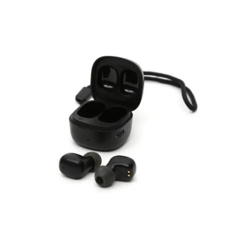 Casti Platinet Adventure Wireless TWS PM1001B, cu statie de incarcare, negre