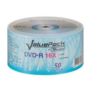 Set 50 DVD-R TRAXDATA ValuePack 4.7GB 16X