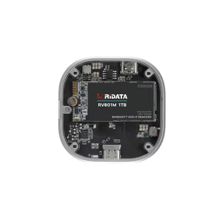 Solid State Drive (SSD) Portabil Ridata 512 GB RV801M, Tip C, USB 3.2, pana la 1050 MB/s, carcasa metalica