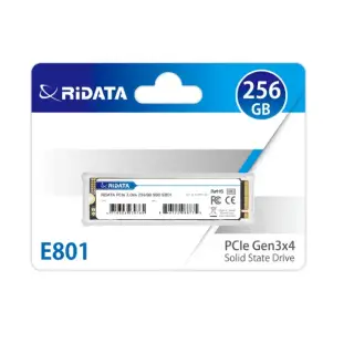 Solid State Drive (SSD) Ridata, 256 GB, E801, PCIe, M.2, Gen3x4 NVMe