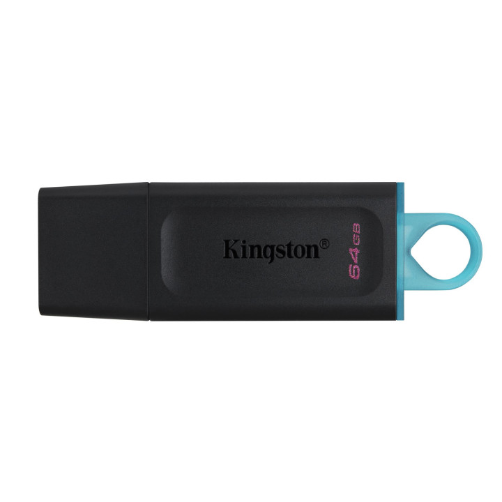 Memorie Stick USB 3.2 KINGSTON 64GB  Exodia Negru/Albastru, DTX/64GB DataTraveler