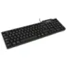 Tastatura universala OMEGA, Cu Fir, Slim, OK05T,  Neagra