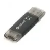 Memorie Stick USB 3.0 & Tip-C 2in1, 64GB, PLATINET PMFC64B, Negru